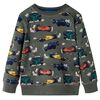 Sweatshirt pour enfants kaki 92