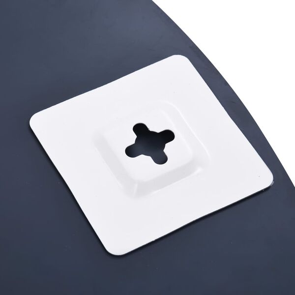 vidaXL Miroir mural 40 cm Verre trempé