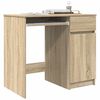 vidaXL Bureau ch&ecirc;ne Sonoma 86x49x76 cm bois d'ing&eacute;nierie