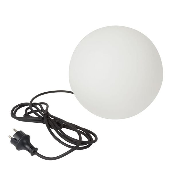 Perel Lampe de terrasse globe d'ext&eacute;rieur 25 cm