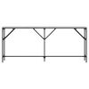vidaXL Table console sonoma gris 180x23x75 cm bois d'ing&eacute;nierie