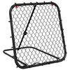 vidaXL Filet de rebond de football r&eacute;glable noir 84x73x60-80 cm acier