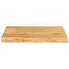 vidaXL Dessus de table &agrave; bord vivant 40x20x3,8 cm bois massif manguier