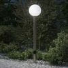 vidaXL Borne lumineuse avec sortie 120 cm en acier inoxydable IP44
