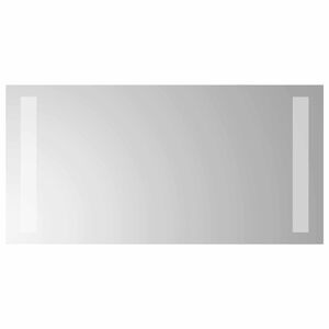 vidaXL Miroir de salle de bain LED Transparent 40 x 20 cm verre tremp&eacute;