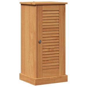 vidaXL Armoire de salle de bain avec porte VIGO Marron et Marron Miel