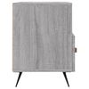vidaXL Meuble TV Sonoma gris 80x36x50 cm Bois d'ingénierie