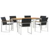 vidaXL Ensemble de salle &agrave; manger pour jardin 7 pc