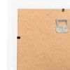 vidaXL Collage de cadres photo de photo 10x(10x15 cm) Blanc MDF