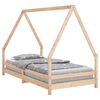 vidaXL Cadre de lit pour enfant 90x190 cm Bois de pin massif
