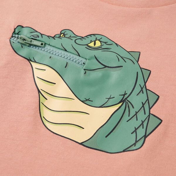 T-shirt pour enfants orange clair 92