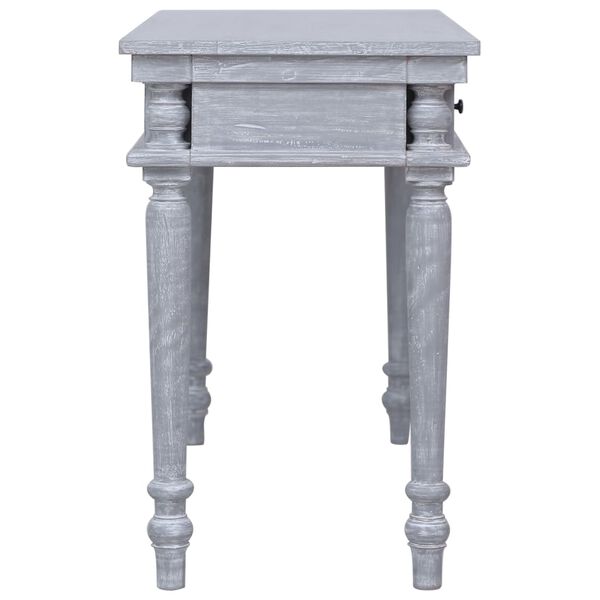 vidaXL Bureau 115x50x78 cm Bois d'acajou massif