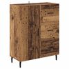 vidaXL Buffet Bois Ancien 69,5 x 34 x 90 cm Bois d'ing&eacute;nierie et fer