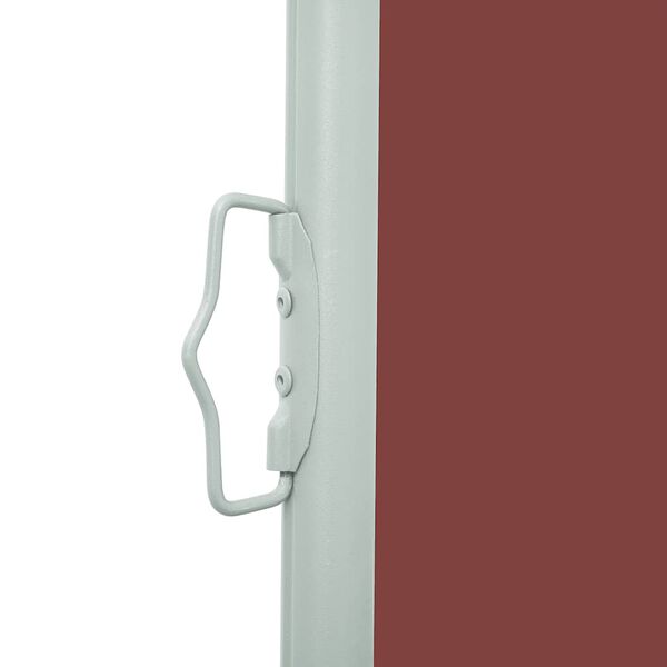 vidaXL Auvent lat&eacute;ral r&eacute;tractable de patio 140x500 cm Marron