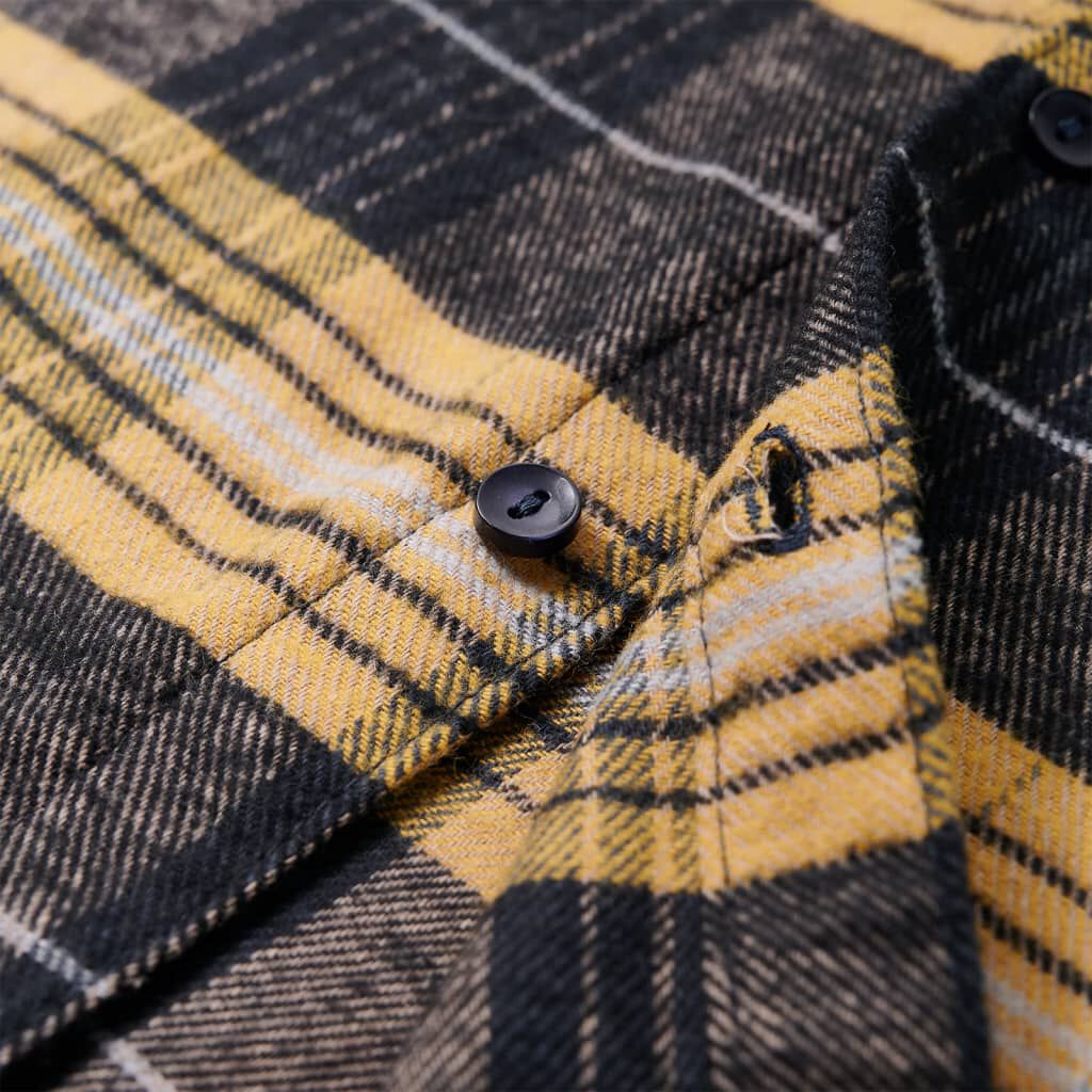 Chemise a carreaux jaune et noir best sale