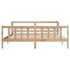 vidaXL Cadre de lit sans matelas 180x200 cm bois massif de pin