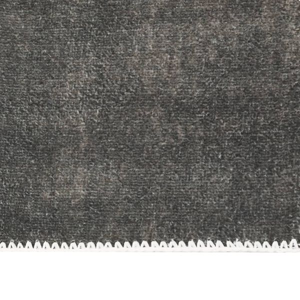 vidaXL Tapis lavable pliable Taupe 180x270 cm Polyester