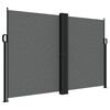 vidaXL Auvent lat&eacute;ral r&eacute;tractable anthracite 160x1200 cm