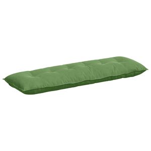 vidaXL Coussin de Dos Vert clair 160 x 50 cm Tissu en velours c&ocirc;tel&eacute;