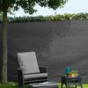 Nature Brise-vue de jardin PE 1,5 x 5 m Anthracite