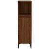 vidaXL Armoire de bain chêne marron 30x30x100 cm bois d'ingénierie