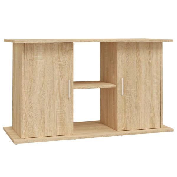 vidaXL Support d'aquarium Ch&ecirc;ne Sonoma 101x41x58 cm Bois d'ing&eacute;nierie