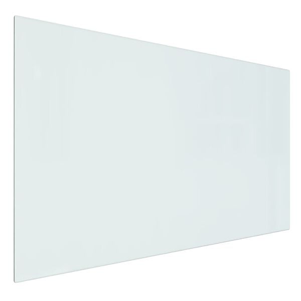 vidaXL Plaque de verre pour chemin&eacute;e rectangulaire 100x60 cm