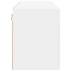 vidaXL Armoire de cuisine avec &eacute;tag&egrave;re 2 pcs Blanc 60 x 31 x 40 cm