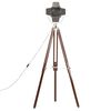 vidaXL Lampadaire à trépied bois de manguier massif 180 cm