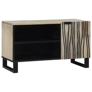 vidaXL Unites TV 80 x 33 x 46 cm Blanc Bois d'ing&eacute;nierie