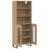 vidaXL Haut Armoire Ch&ecirc;ne artisanal 69,5 x 34 x 180 cm