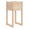 vidaXL Jardinières 2 pcs 40x40x81 cm Bois massif de pin