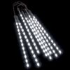 vidaXL Guirlandes lumineuses 8 pcs 30 cm 192 LED blanc froid