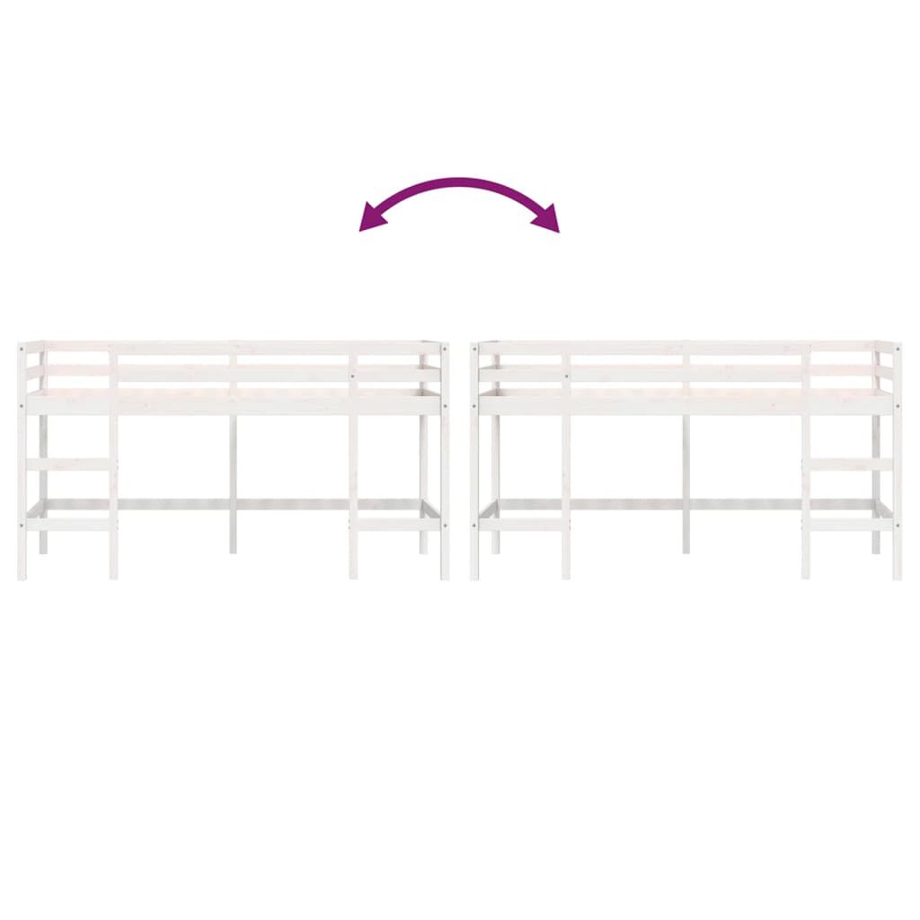 vidaXL Lit mezzanine d'enfants sans matelas avec échelle 90x190 cm