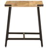 vidaXL Table d&rsquo;appoint 45x45x50 cm bois massif de manguier et fer