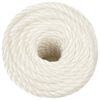 vidaXL Corde de travail Blanc 12 mm 50 m polypropyl&egrave;ne
