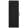 vidaXL Meuble mural Ch&ecirc;ne noir 34,5 x 34 x 90 cm Bois d'ing&eacute;nierie