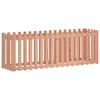 vidaXL Lit surélevé de jardin design de clôture bois douglas massif
