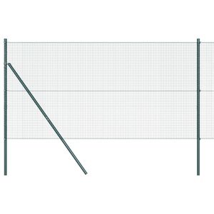 vidaXL Cl&ocirc;ture en fils soud&eacute;s pour fixation au sol 10 x 1,2 m Vert