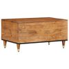 vidaXL Table basse 80x50x40 cm bois de manguier massif