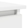 vidaXL Table console avec tiroirs blanc 85,5x38,5x74,5 cm