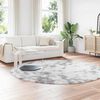 vidaXL Tapis Shaggy &agrave; poils longs NAVARRA gris argent&eacute; 240x240 cm