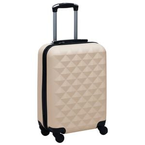 vidaXL Valise rigide Dor&eacute; ABS
