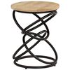 vidaXL Table d'appoint Bois de manguier solide 40x50 cm