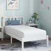 vidaXL Matelas Blanc 80 x 160 cm Ressort ensach&eacute;
