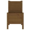 vidaXL Jardinière Marron miel 245,5x44x75 cm Bois massif de pin