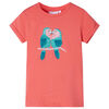 T-shirt pour enfants corail 116