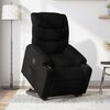 vidaXL Fauteuil inclinable &eacute;lectrique noir tissu