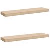 vidaXL Coussins de banc 2 pi&egrave;ces VUGHT 2 pcs 100 % polyester Cr&egrave;me
