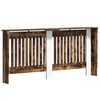 vidaXL Cache-Radiateur Ch&ecirc;ne fum&eacute; 172 x 19 x 81,5 cm Bois d'ing&eacute;nierie